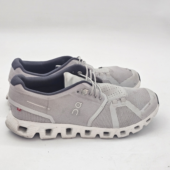 On Cloud 5 Glacier White Men’s Running Shoes Size 8 Lightweight Cushioned Preown main image 10